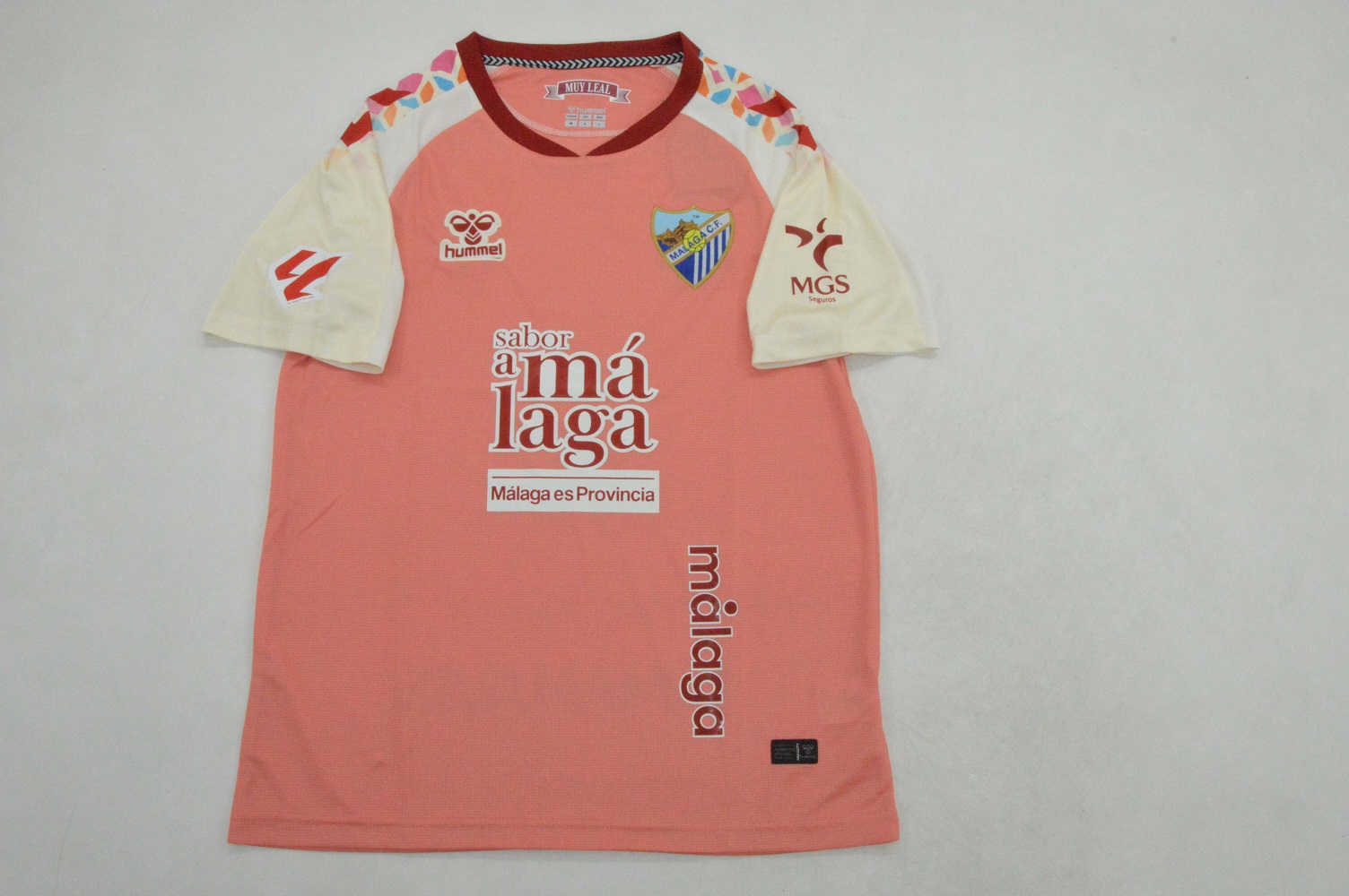 AAA Quality Malaga 26/27 Away Pink Soccer Jersey